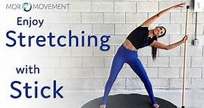 Stretching Exercises with a Stick - Improve Flexibility and Posture