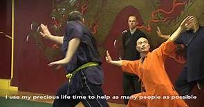 Shaolin temple KungFu master Shi yan ming in New York City