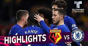 Watford vs. Chelsea: 1-2 Goals & Highlights | Premier League | Telemundo Deportes