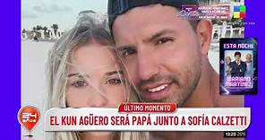 PRIMICIA: El Kun Agüero será papá con Sofía Calzetti
