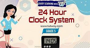 What's the Time? | 24 Hour Clock System | 12 Hour Clock System | Telling Time For Children | Math