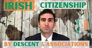 Irish Citizenship by Descent & Associations…with Solicitor Stephen Kirwan!