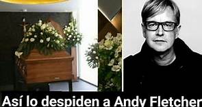 Así despiden a Andy Fletcher en su emotivo funeral en Reino Unido