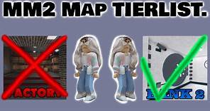 Tier-list of EVERY SINGLE Mm2 map.