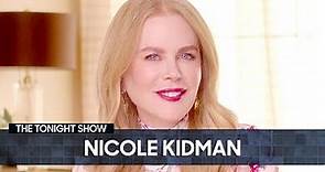 Nicole Kidman and Jimmy Can’t Have a Serious Interview | The Tonight Show Starring Jimmy Fallon