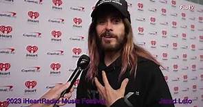 Jared Leto at the 2023 iHeartRadio Music Festival red carpet