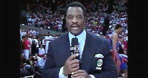NBA Finals 1990 Game 5 Portland Trailblazers vs. Detroit Pistons Clyde Drexler vs. Isiah Thomas