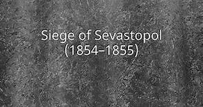 Siege of Sevastopol (1854–1855)