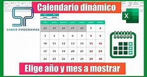 📆 CALENDARIO PERPETUO en Excel sin macros | 📅 Calendario dinámico