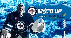 Best of Connor Hellebuyck mic'd up at Jets practice!