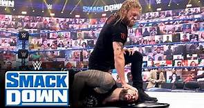 Edge returns to launch a surprise attack on Roman Reigns: SmackDown, June 25, 2021