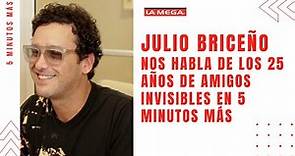 Julio Briceño habla de los 25 años del primer disco de Amigos Invisibles en 5 Minutos Más