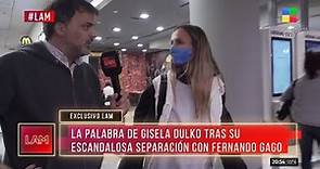 🎙️ La palabra de Gisela Dulko tras su escandalosa separación con Fernando Gago