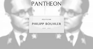 Philipp Bouhler Biography | Pantheon