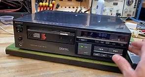 World's FIRST CD Player - The Sony CDP-101 from 1982!