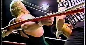 Larry "The Axe" Hennig vs King Tonga (Meng, Haku)