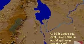 Formation of the Salton Sea