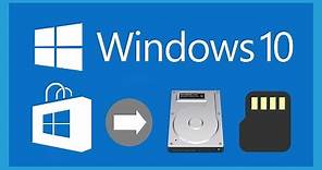 Windows 10 - Installare App su Memoria Esterna Micro SD o Partizione secondaria Hard Disk