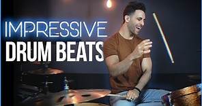 3 IMPRESSIVE Drum Beats (Try These!) - Drum Lesson | Drum Beats Online