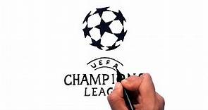How to Draw UEFA Champions League Logo