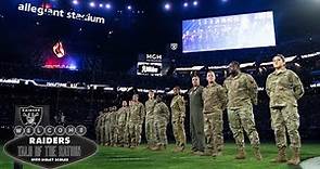 Honor, Empower and Connect | Raiders Salute to Service | 2023 NFL Season