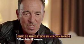 Bruce Springsteen: In His Own Words