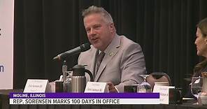 Rep. Eric Sorensen marks 100 days in office