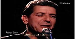 Leonard Cohen - Take This Waltz-Live (Lyrics)