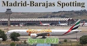 Madrid-Barajas Airport Spotting: Spring 2021 (2021-05-22) 50fps