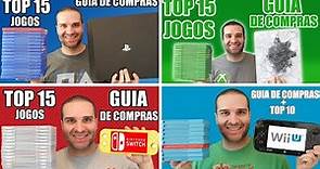 Guia De Compras + TOP Jogos Dos Consoles Da Oitava Geração - PS4 / Switch / Wii U / Xbox One