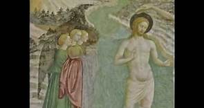 Castiglione Olona BATTISTERO: affreschi di MASOLINO DA PANICALE: Storie di S. Giovanni Battista