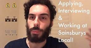 Applying, Interviewing & Working at Sainsbury’s Local - What Was it Like? | Massimo Peluso