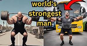Top 15 world's strongest man|who is the strongest ma in the world