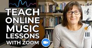 Teach Online Music Lessons with Zoom - Studio Gear & Software Setup
