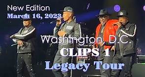 New Edition Legacy Tour 2023 - Capital One Arena - Washington, D.C. - CLIPS (Part 1) - 3.16.2023