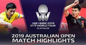Sun Wen vs Jin Ueda | 2019 ITTF Australian Open Highlights (Pre)