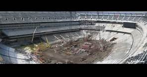 Official Construction Time-Lapse of MetLife Super Bowl XLVIII Stadium