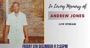 Celebrating the life of Andrew Jones