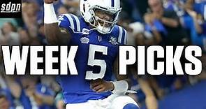 NFL Week 5 Picks, Best Bets & Against The Spread Selections | Drew & Stew