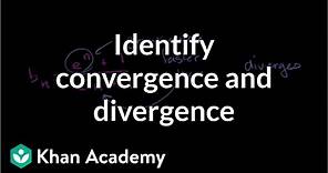 Worked example: sequence convergence/divergence | Series | AP Calculus BC | Khan Academy