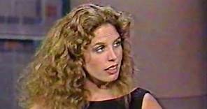 Megan Gallagher on David Letterman - 1989