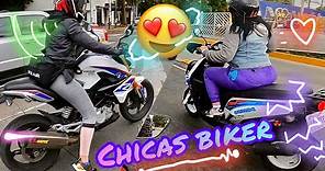 Chicas biker 😍 las mujeres que manejan moto siempre se ven bien 🍑 observaciones diarias Yamaha r15
