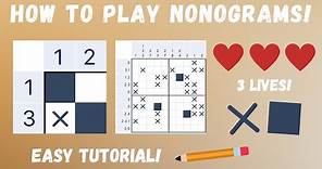 How to Play Nonograms! | Strategy Game Explained