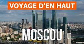 Moscou, Russie | Tourisme, voyage, revue, visite | Drone vidéo 4k | Ville de Moscou quoi voir
