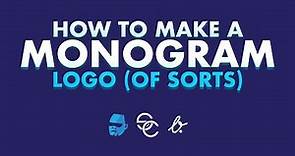 How To Design A Monogram Logo With Adobe Illustrator