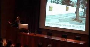 Conferencia Ignacio Vicens. Escuela de Arquitectura Universidad de Navarra