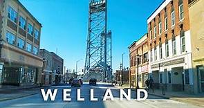 Welland Downtown Drive 4K - Ontario, Canada