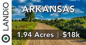 1.94 Acres of Arkansas Land for Sale with Power & Road Frontage • LANDiO
