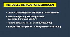 Föderalismus in Deutschland einfach erklärt - Ursprünge, Prinzipien, Kompetenzverteilung & Probleme