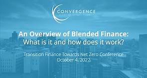 An Overview of Blended Finance: What is it and how does it work?